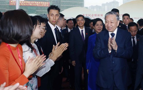 Tổng Bí thư, Chủ tịch nước Tô Lâm dự Lễ khai mạc Liên hoan nhân dân biên giới Việt - Trung