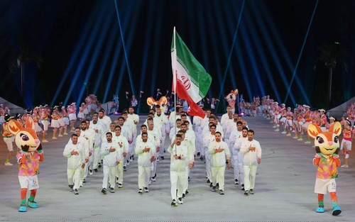Vượt hành trình gian nan, đoàn Iran tạo dấu ấn đầu tiên tại Đại hội Thể thao bãi biển châu Á