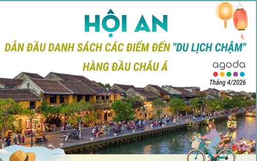 Hội An dẫn đầu danh sách những điểm đến “du lịch chậm” hàng đầu châu Á