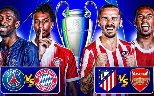 Cabin BLV: Bayern Munich, Arsenal sẽ không thua ở lượt đi