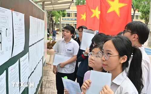 Hà Nội công bố số lượng học sinh đăng ký vào lớp 10 của từng trường