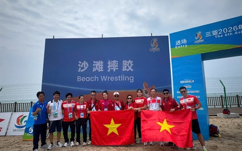 Bảng xếp hạng huy chương Đại hội thể thao bãi biển châu Á 2026