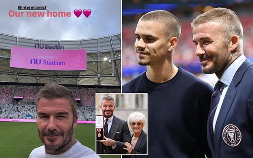 Beckham hé lộ diện mạo sân bóng trị giá hơn 18,5 nghìn tỷ đồng với 1 khán đài mang tên Leo Messi