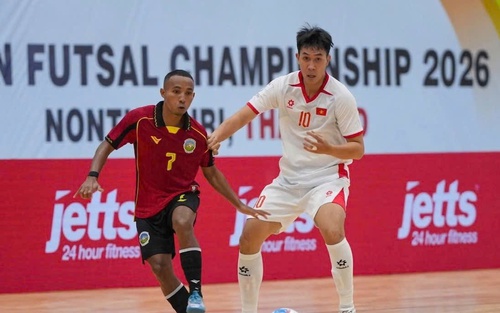 Kết quả bóng đá futsal Đông Nam Á 2026 hôm nay ngày 8/4: Việt Nam thua Thái Lan