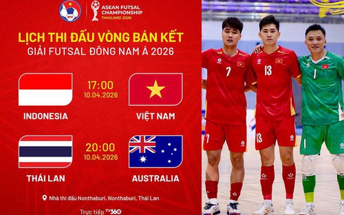 Lịch thi đấu bóng đá hôm nay 10/4: Trực tiếp Việt Nam đấu với Indonesia