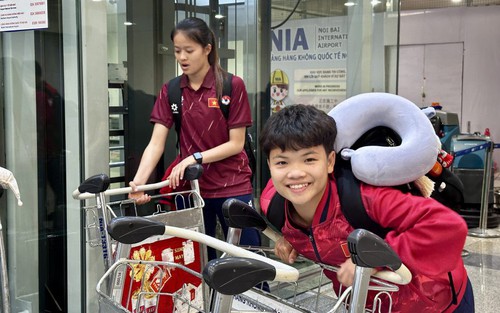 U17 nữ Việt Nam về nước sau khi hụt vé dự World Cup