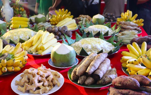 Cốm dẹp - "Hạt ngọc trời" thắt chặt tình phum sóc