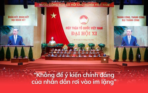“Không để ý kiến chính đáng của nhân dân rơi vào im lặng”