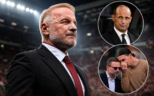 AC Milan khủng hoảng, HLV Max Allegri, Ibrahimovic và ban giám đốc đều có nguy cơ phải ra đi