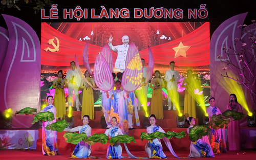 Khai mạc Lễ hội làng Dương Nỗ - nơi Bác Hồ sinh sống, học tập thời niên thiếu