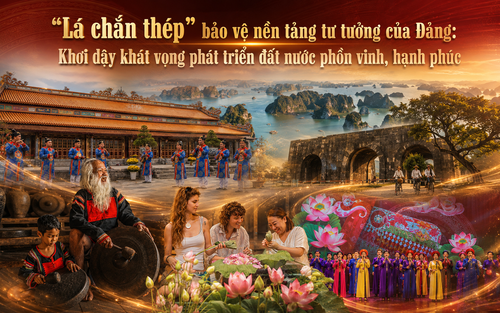 “Lá chắn thép” bảo vệ nền tảng tư tưởng của Đảng: Khơi dậy khát vọng phát triển đất nước phồn vinh, hạnh phúc