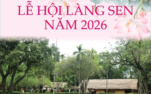 Lễ hội Làng Sen năm 2026
