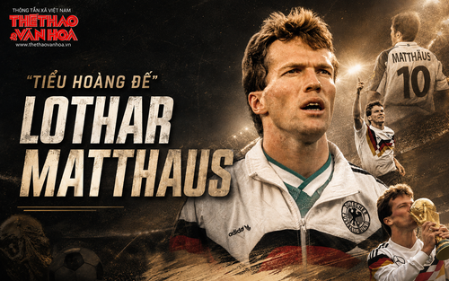Mỗi ngày một ngôi sao World Cup: "Tiểu hoàng đế" Lothar Matthaus