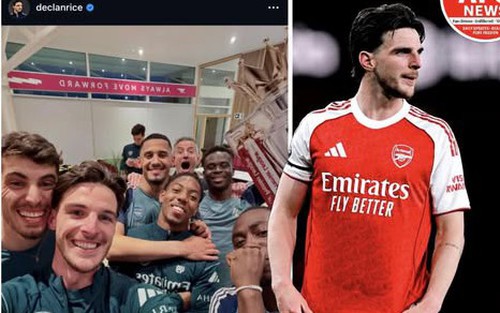 Declan Rice gây sốt MXH vì 'đào lại' câu nói nổi tiếng sau khi Arsenal vô địch Premier League