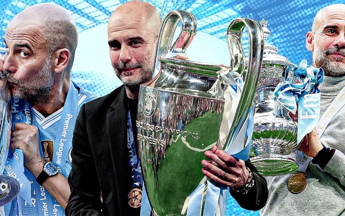 Như Sir Alex, Pep Guardiola xứng đáng được tạc tượng