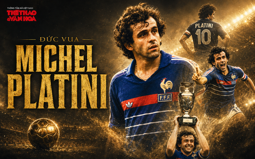 Mỗi ngày một ngôi sao World Cup: "Đức vua" Michel Platini