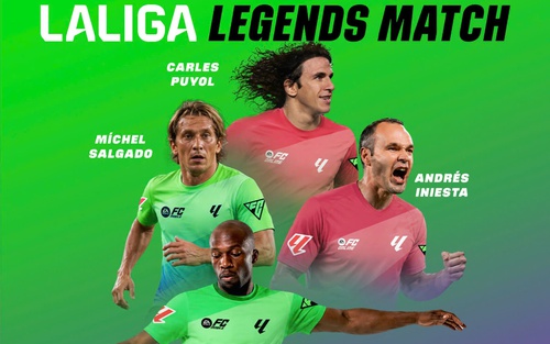 Huyền thoại Iniesta, Puyol giao lưu cùng cựu tuyển thủ Việt Nam