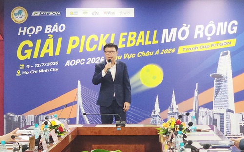 Dàn sao pickleball hội tụ, TP.HCM trở thành tâm điểm của sân chơi đẳng cấp châu Á