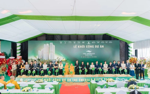 Khởi công The Emerald River Park – Khu căn hộ nghỉ dưỡng ven song tại TP.HCM