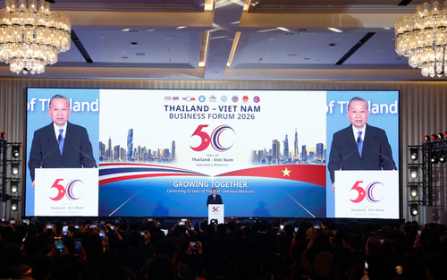 Tổng Bí thư, Chủ tịch nước Tô Lâm dự Diễn đàn doanh nghiệp Việt Nam - Thái Lan năm 2026