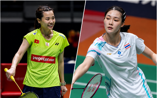 Nguyễn Thùy Linh tái đấu 'thiên thần cầu lông' Thái Lan tại Indonesia Open 2026
