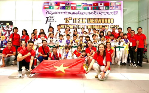 Taekwondo Việt Nam giành ngôi á quân ở giải quốc tế