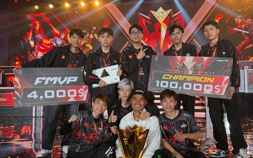 Đại diện Việt Nam vô địch giải Free Fire Đông Nam Á 2026