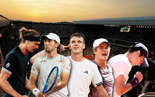 Roland Garros 2026: Một Grand Slam hỗn loạn chưa từng thấy