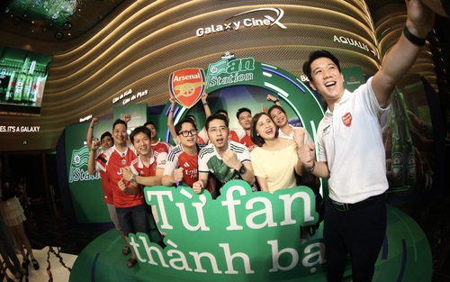 CĐV TP.HCM cuồng nhiệt cùng chung kết UEFA Champions League