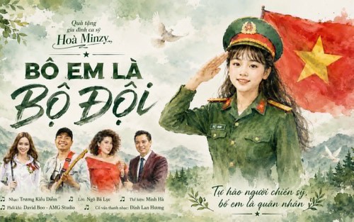 MV "Bố em là bộ đội": Món quà sinh nhật đặc biệt dành tặng ca sĩ Hòa Minzy