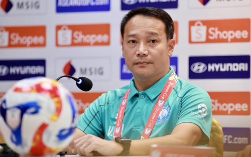 CLB Nam Định chơi tấn công, HLV Vũ Hồng Việt muốn giành điểm trước Selangor