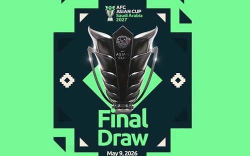 Xem trực tiếp bốc thăm chia bảng Asian Cup 2027 ở đâu, trên kênh nào?