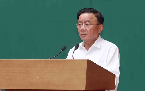Thường trực Ban Bí thư dự Hội thảo khoa học quốc gia về bảo vệ an ninh trong kỷ nguyên phát triển mới của đất nước