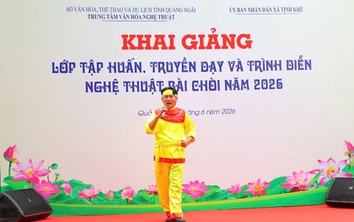 Lan tỏa nghệ thuật Bài chòi gắn với phát triển du lịch cộng đồng​