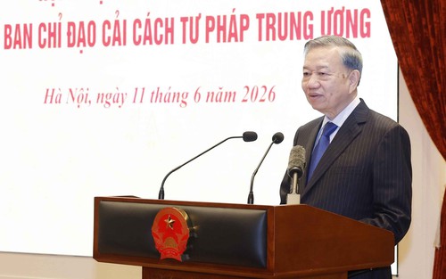 Tổng Bí thư, Chủ tịch nước chủ trì Hội nghị tổng kết hoạt động của Ban Chỉ đạo cải cách Tư pháp Trung ương