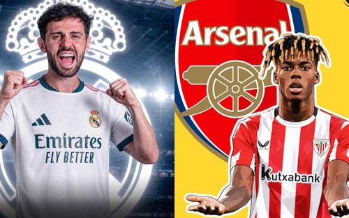 Chuyển nhượng hôm nay 12/06: Bernardo Silva gia nhập Real Madrid; Arsenal tự tin có Nico Williams