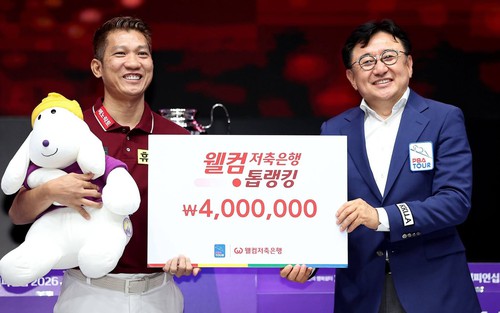 Lỡ hẹn ngôi vô địch PBA Tour 2, cơ thủ Việt Nam vẫn ẵm 500 triệu đồng tiền thưởng
