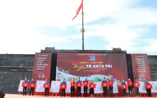 Ấn tượng hành trình “Tôi yêu Tổ quốc tôi” với hơn 2.000 thanh niên tiêu biểu