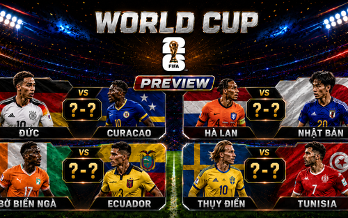 VIDEO Bản tin PREVIEW WORLD CUP 2026 ngày 13/6: Xe tăng Đức vào cuộc, chờ các samurai xanh tỏa sáng