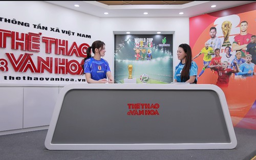 VIDEO Á hậu Du lịch Bảo Trân: Mỗi chiếc áo đấu World Cup đều mang theo câu chuyện của một quốc gia