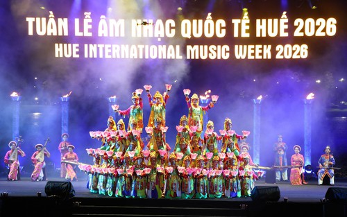 Khai mạc Tuần lễ Âm nhạc quốc tế Huế 2026