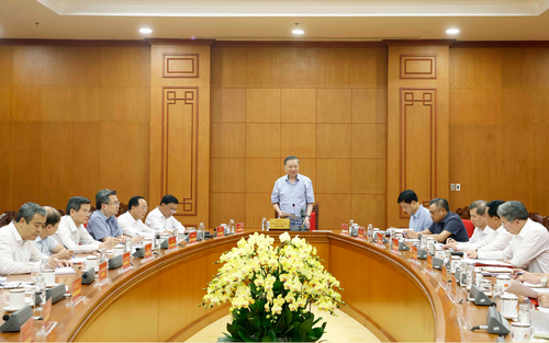 Tổng Bí thư, Chủ tịch nước làm việc với Ban Tuyên giáo và Dân vận Trung ương
