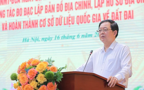 Phó Thủ tướng Hồ Quốc Dũng: Phấn đấu hoàn thành cơ sở dữ liệu quốc gia về đất đai trong năm 2026