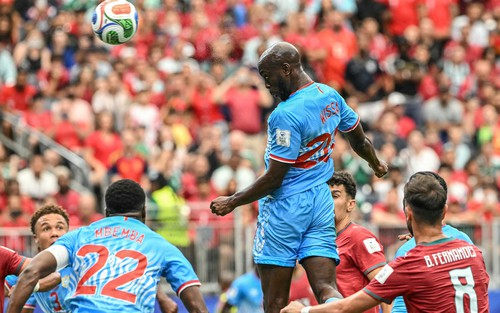 Ronaldo tịt ngòi, ĐT Bồ Đào Nha hòa 1-1 CHDC Congo ở World Cup 2026