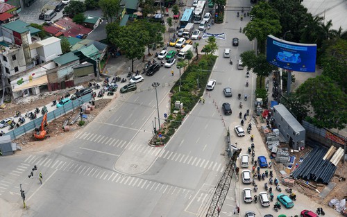 Hà Nội điều chỉnh tổ chức giao thông khu vực La Thành - Nguyễn Chí Thanh