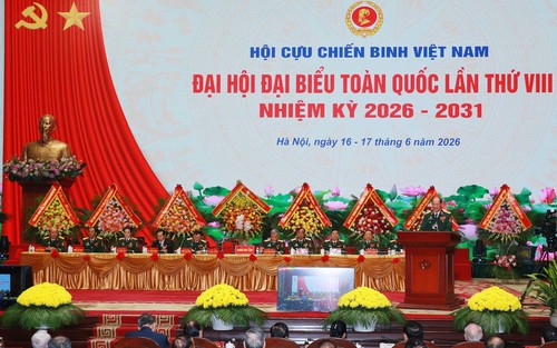 Khai mạc Đại hội đại biểu toàn quốc Hội Cựu chiến binh Việt Nam lần thứ VIII