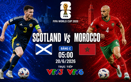 Tỷ lệ chiến thắng Scotland vs Morocco (World Cup 2026 bảng C): Lợi thế nghiêng về đại diện châu Phi