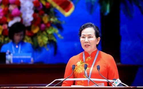 Bà Lê Thị Thủy tái đắc cử Chủ tịch Hội Liên hiệp Phụ nữ Việt Nam khóa XIV