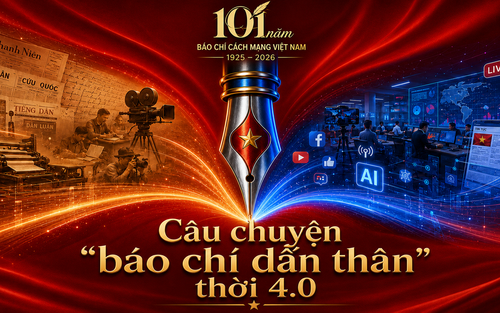 Câu chuyện "báo chí dấn thân" thời 4.0