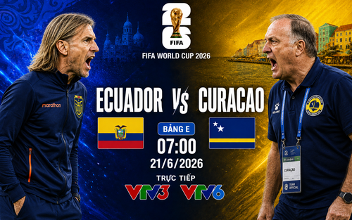 Tỷ lệ chiến thắng Ecuador vs Curacao (World Cup 2026 bảng E): Đại diện Nam Mỹ áp đảo